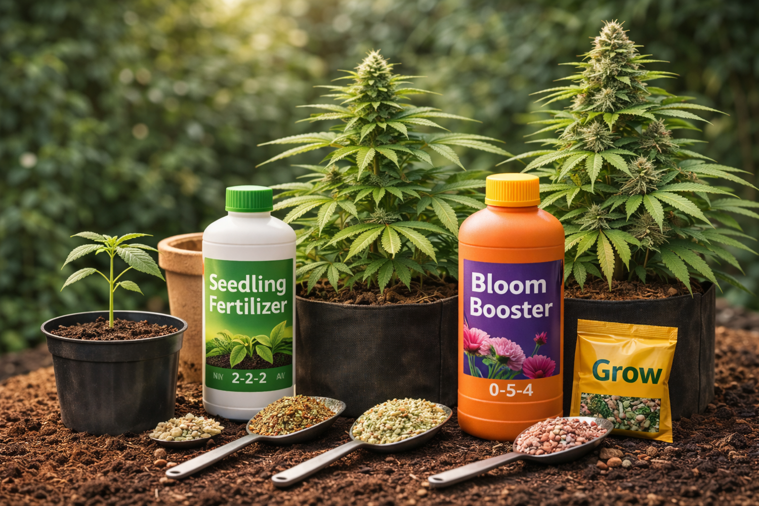 Удобрения для конопли